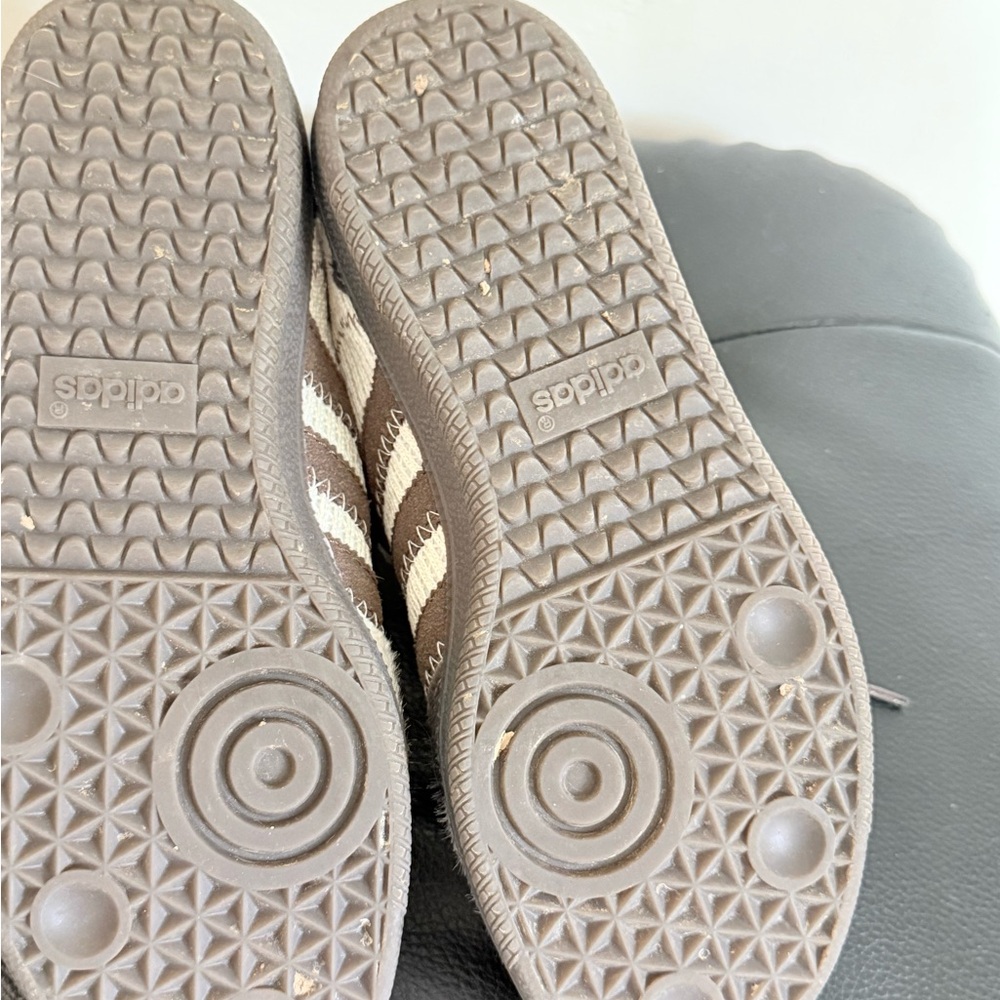 Adidas Samba Brown and White Sneakers - Picture 4 of 4